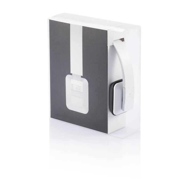 Stereo bluetooth sluchátka, bílá Stereo bluetooth sluchátka, bílá