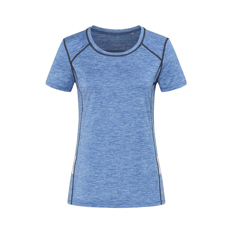 Tričko STEDMAN Recycled Sports-T Reflect, Blue Heather modrá, S Tričko STEDMAN Recycled Sports-T Reflect, Blue Heather modrá, S