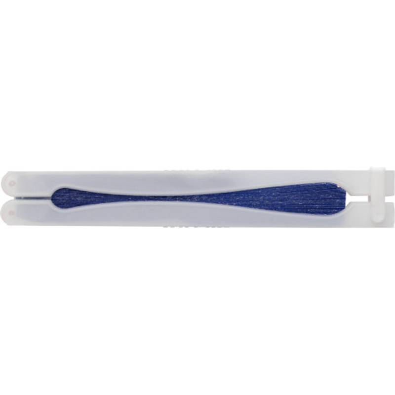 Skladací vejár s plastovým držiakom, modrá