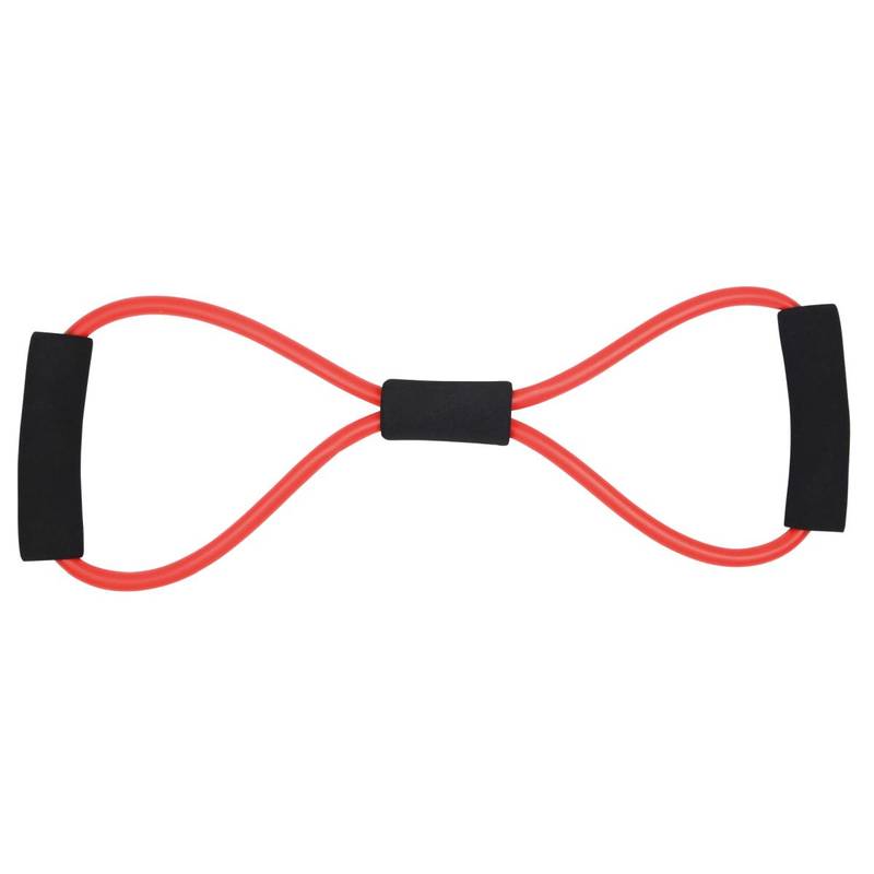 Fitness guma "Elastic", černá / červená Fitness guma "Elastic", černá / červená