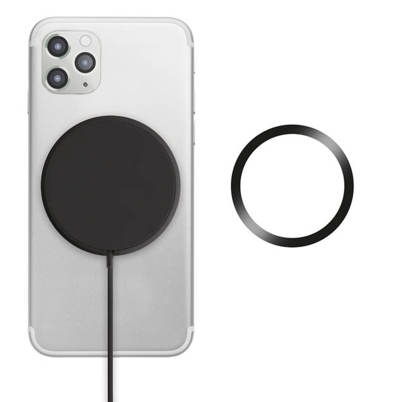 FLAKE MAG bezdrátová nabíječka, černá FLAKE MAG bezdrátová nabíječka, černá