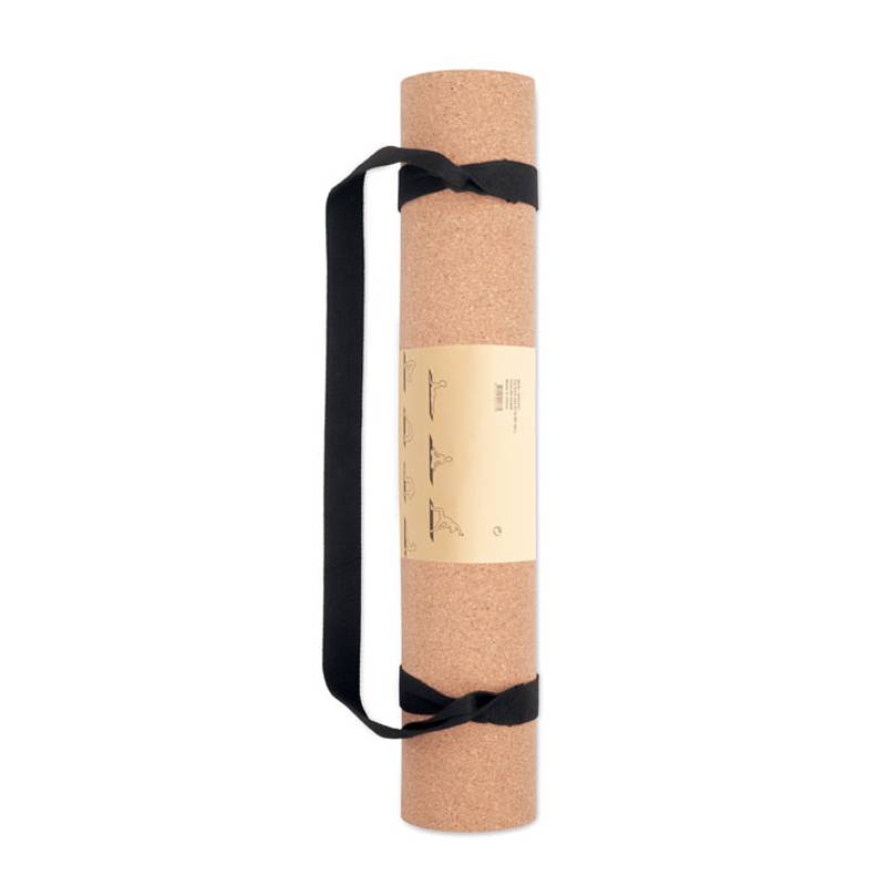 SAVASANA korková podložka na cvičenie, hnedá SAVASANA korková podložka na cvičenie, hnedá