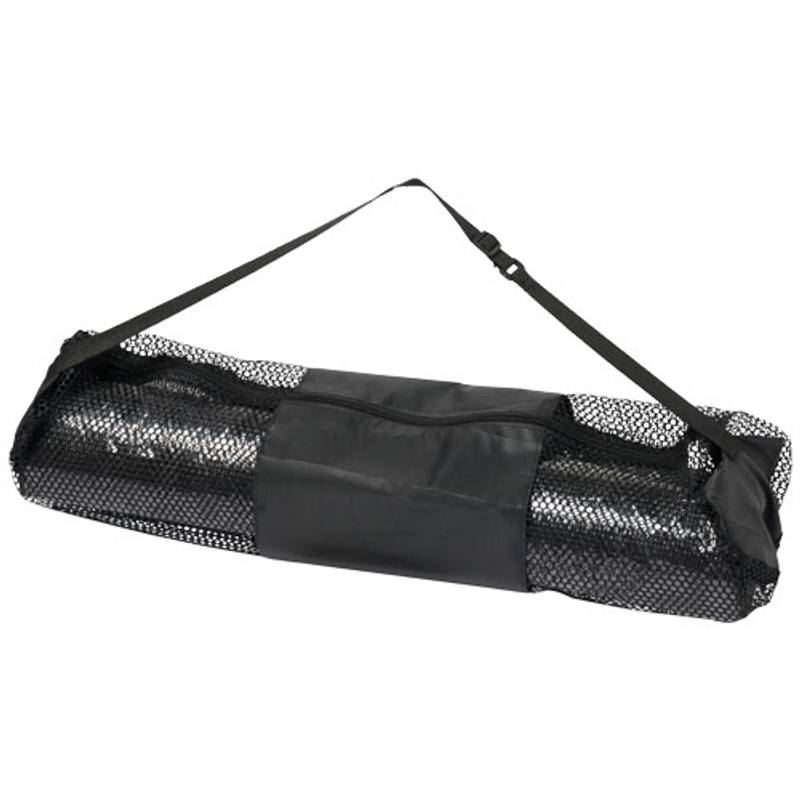 Podložka na jógu Babaji, PVC Plastic, sivá/čierna Podložka na jógu Babaji, PVC Plastic, sivá/čierna