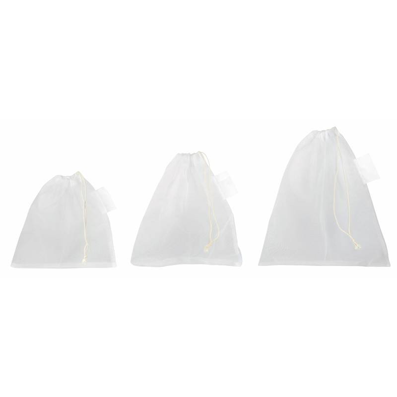 Síťka na ovoce a zeleninu, 3 ks "Blue Planet", bílá Síťka na ovoce a zeleninu, 3 ks "Blue Planet", bílá