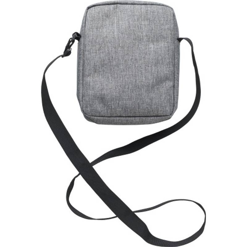 Polyesterová taška na rameno, sivá Polyesterová taška na rameno, sivá