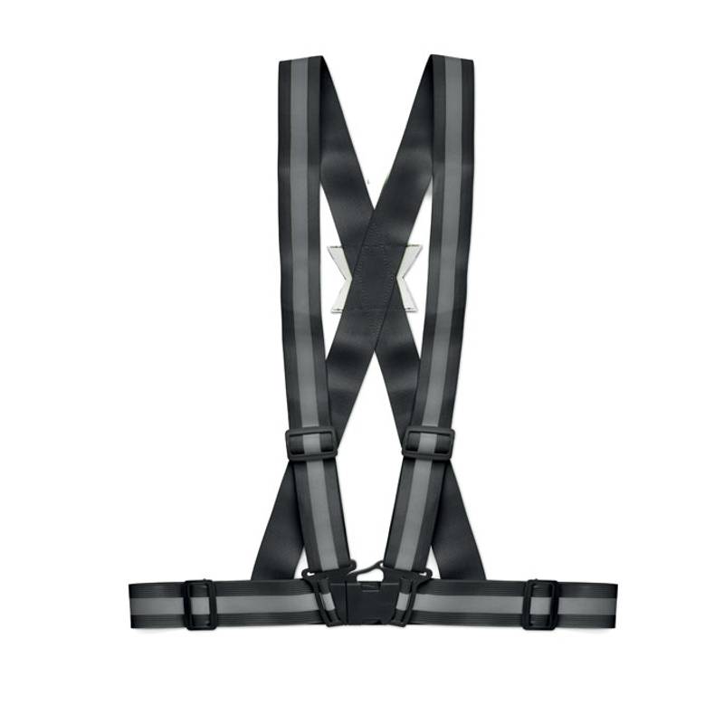 ALLVISIBLE Reflexný pás na telo , čierna ALLVISIBLE Reflexný pás na telo , čierna