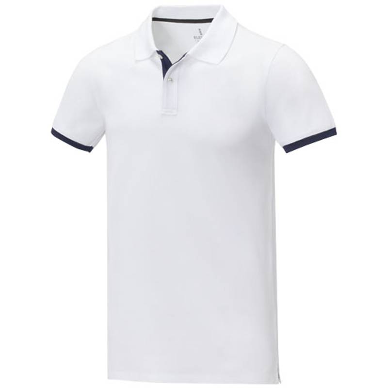 Pánska dvojfarebná polokošeľa s krátkym rukávom Morgan, biela, XS Pánska dvojfarebná polokošeľa s krátkym rukávom Morgan, biela, XS