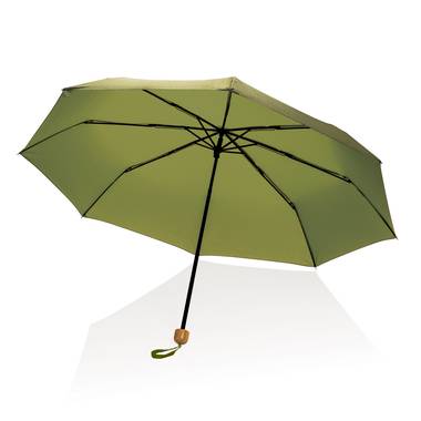 20,5" bambusový dáždnik Impact zo 190T pongee RPET AWARE™