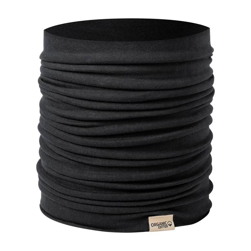 Omega viacúčelová šatka, čierna Omega viacúčelová šatka, čierna