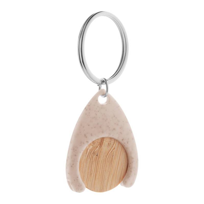 Boinc bambusová mince do nákupního vozíku, hnědá Boinc bambusová mince do nákupního vozíku, hnědá