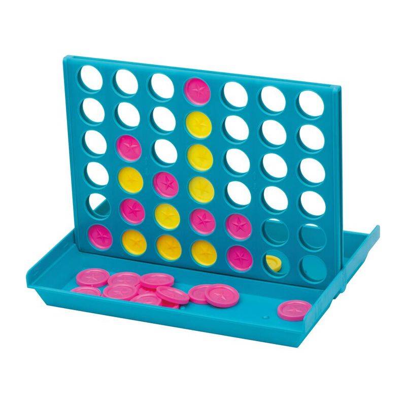 Hra 4 v rade, modrá tyrkysová Hra 4 v rade, modrá tyrkysová