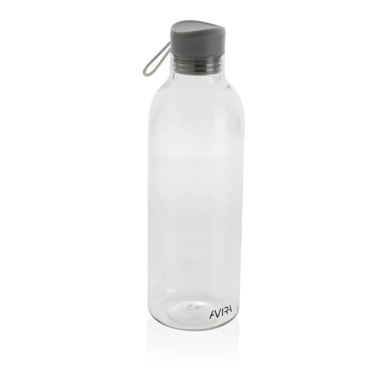 Fľaša na vodu Avira Atik 1l z RCS recyklovaného PET, transparentná