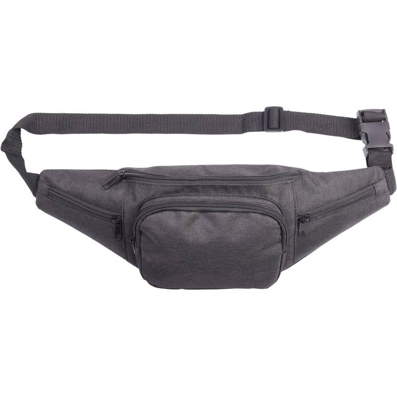 Taška na opasok "Quad" , sivá anthracitová Taška na opasok "Quad" , sivá anthracitová