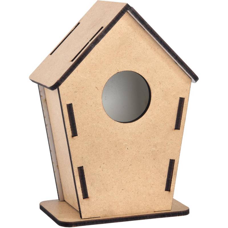 "Ptačí budka ""Eco Home"", dřevo, hnědá" "Ptačí budka ""Eco Home"", dřevo, hnědá"