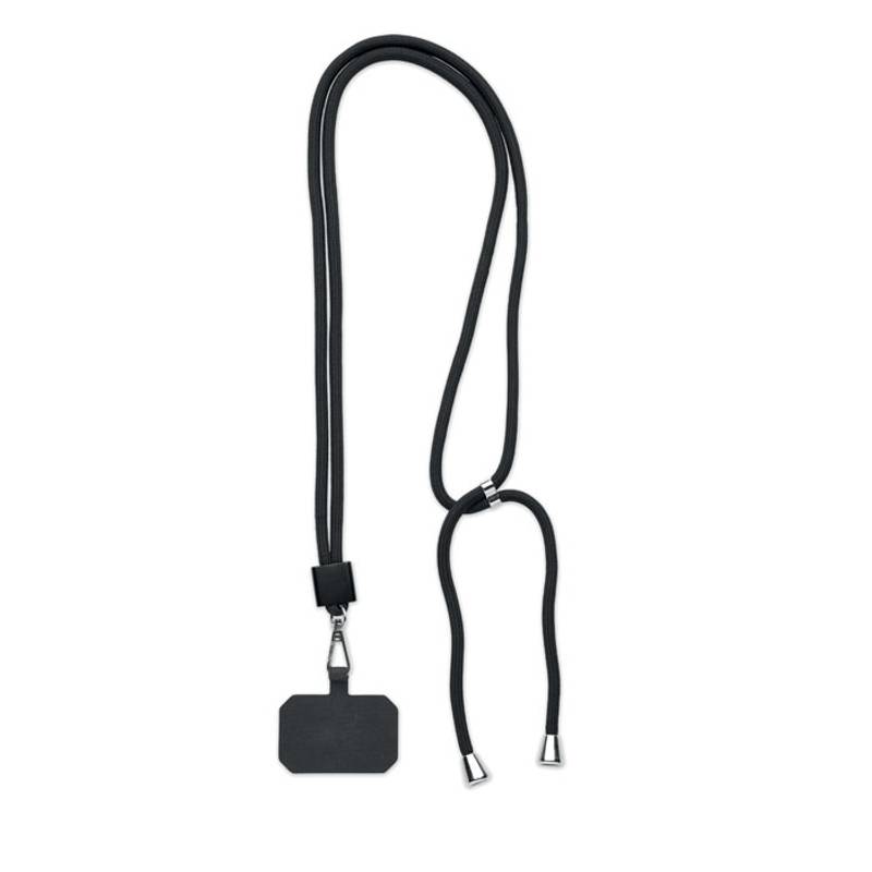 NONETTE Šnúrka na telefón, čierna NONETTE Šnúrka na telefón, čierna