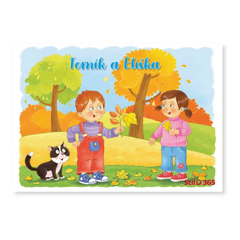 Omalovánka ELIŠKA A TOMÍK, A5, vícebarevná Omalovánka ELIŠKA A TOMÍK, A5, vícebarevná