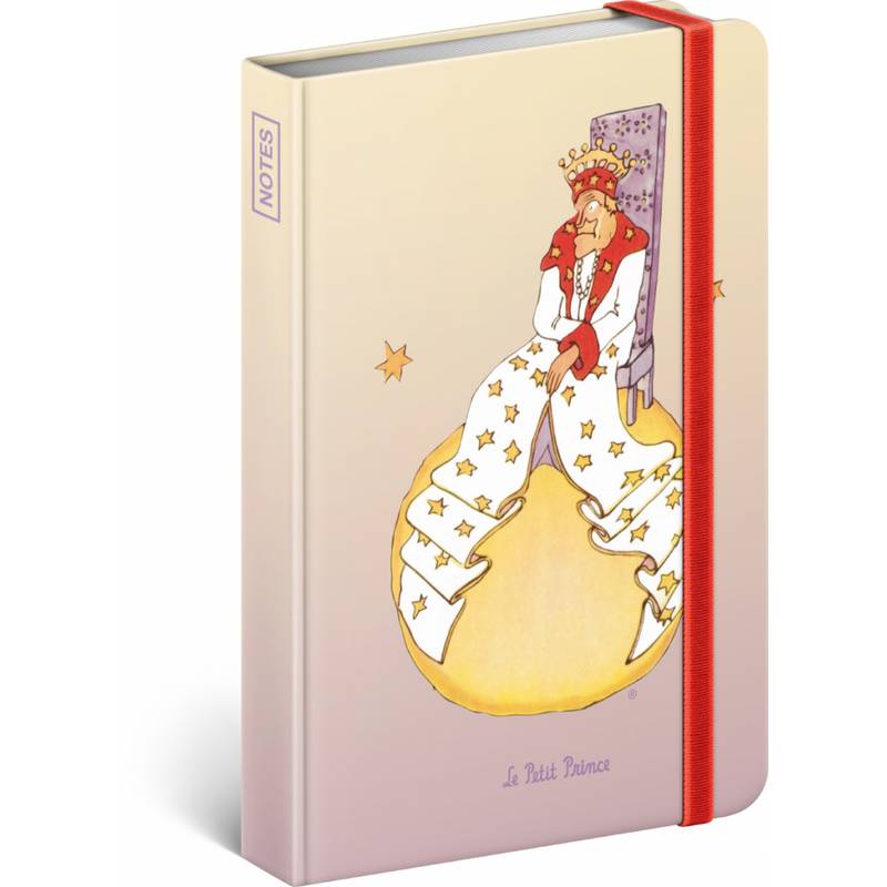 Notes Malý princ – King, linkovaný, 11 × 16 cm Notes Malý princ – King, linkovaný, 11 × 16 cm