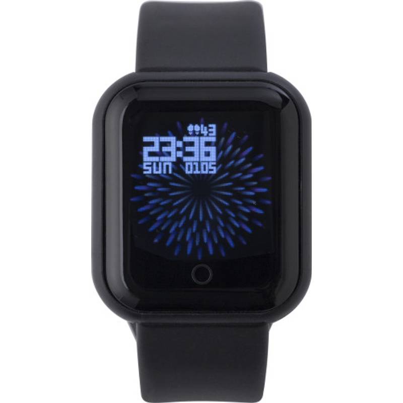 PET smart hodinky Xavier, černá PET smart hodinky Xavier, černá