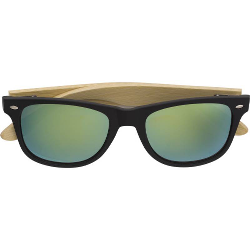 ABS a bambusové sluneční brýle Luis, žlutá ABS a bambusové sluneční brýle Luis, žlutá