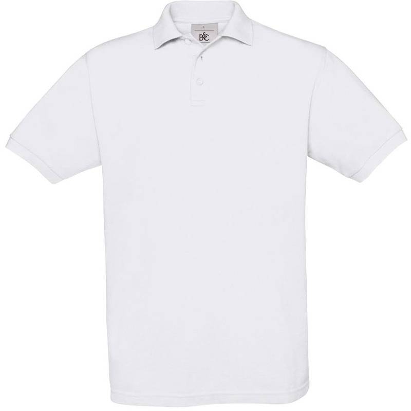 B&C | Safran, Piqué polo, biela, S B&C | Safran, Piqué polo, biela, S