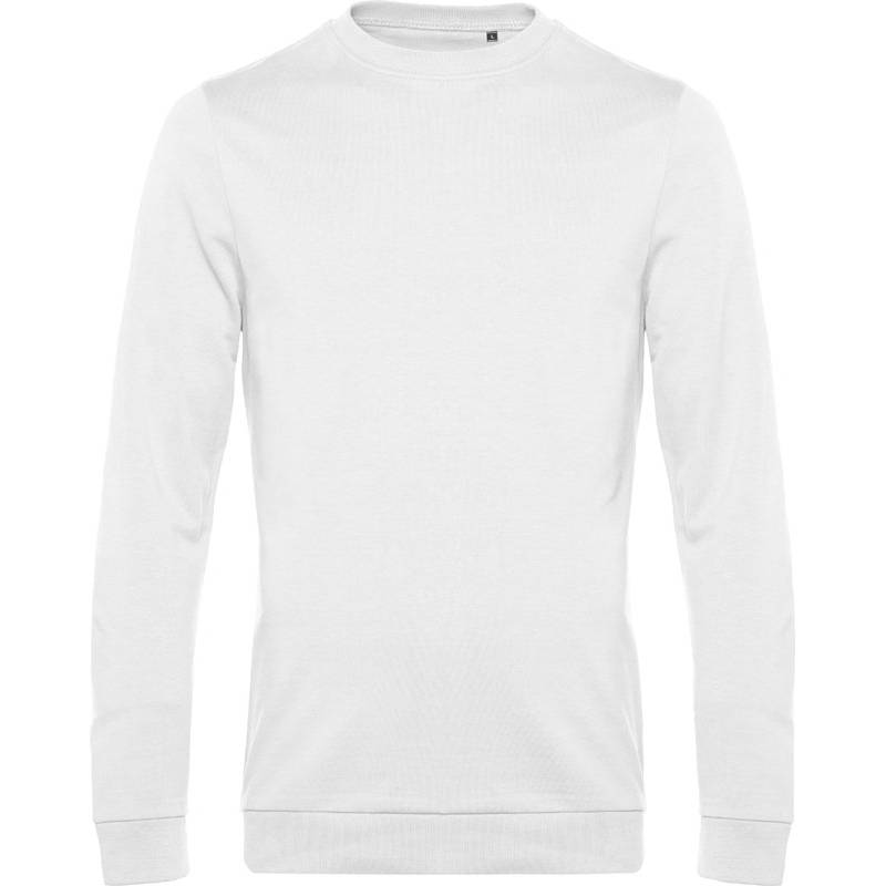 B&C | #Set In, Pánska mikina, biela, XS B&C | #Set In, Pánska mikina, biela, XS