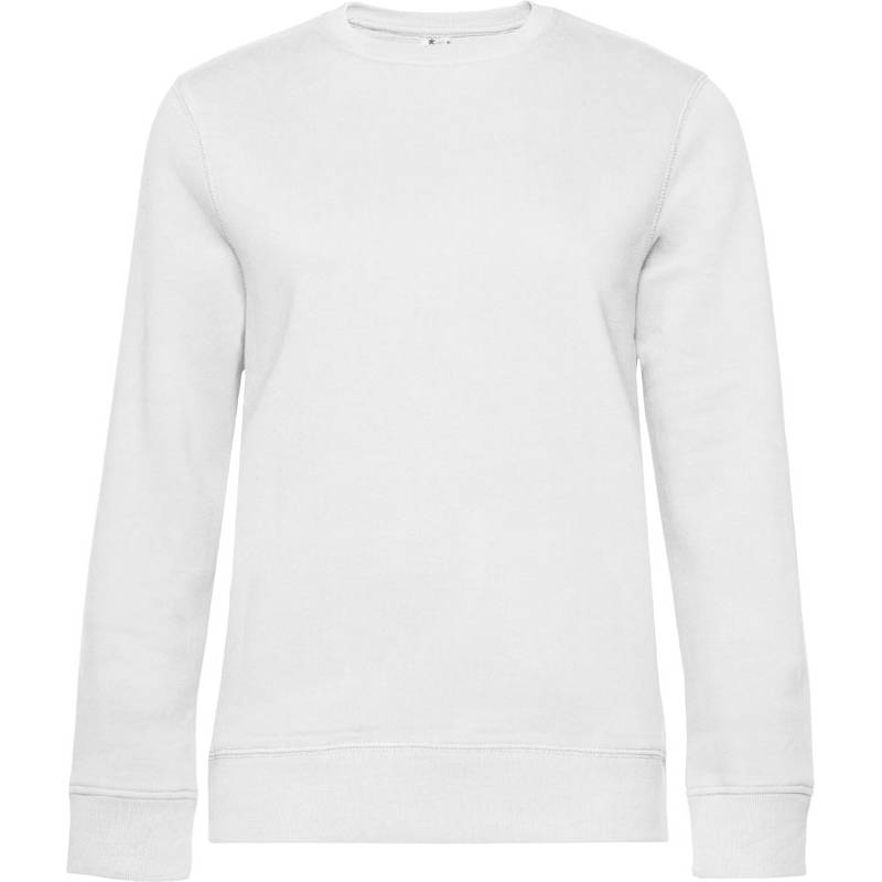 B&C | QUEEN Crew Neck, Dámska mikina, biela, XS B&C | QUEEN Crew Neck, Dámska mikina, biela, XS