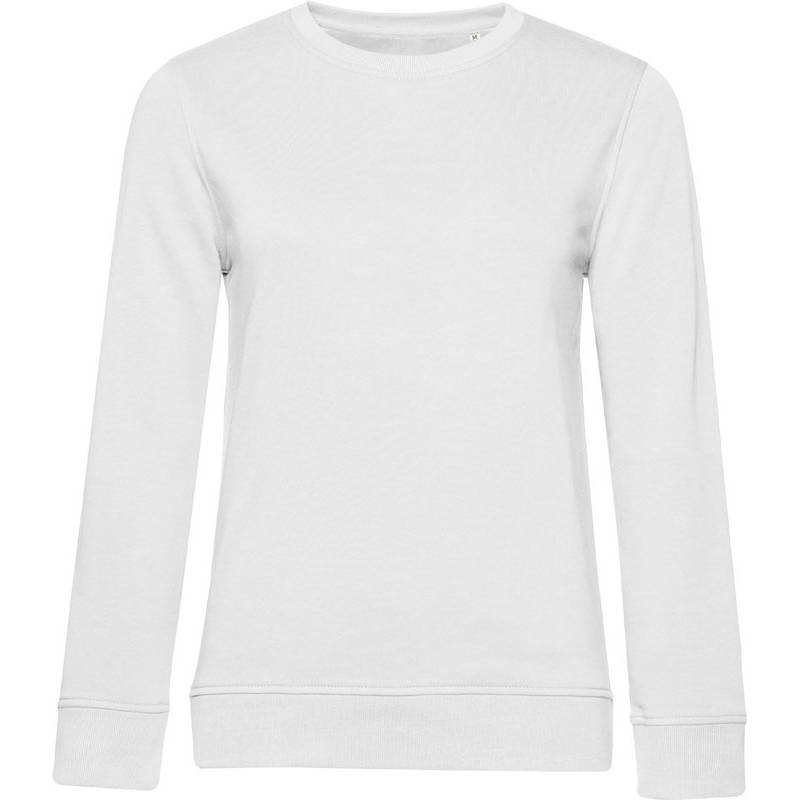 B&C | Inspire Crew Neck /women, Dámská mikina, bílá, XS B&C | Inspire Crew Neck /women, Dámská mikina, bílá, XS