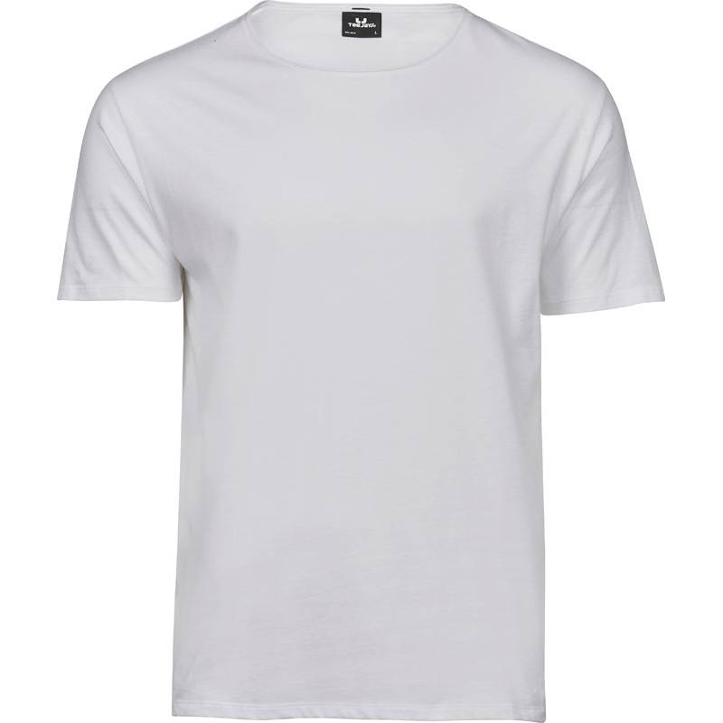 Tee Jays | 5060, Pánske tričko s neolemovaným výstrihom, biela, S Tee Jays | 5060, Pánske tričko s neolemovaným výstrihom, biela, S