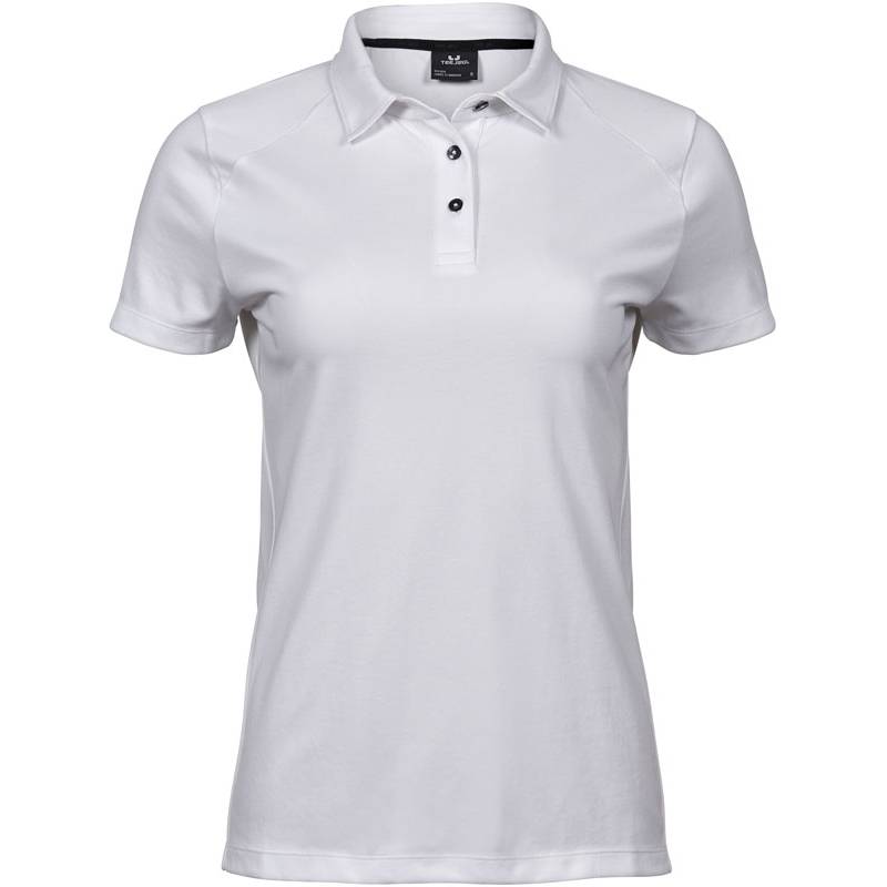 Tee Jays | 7201, Dámské luxusní sportovní polo, bílá, S Tee Jays | 7201, Dámské luxusní sportovní polo, bílá, S