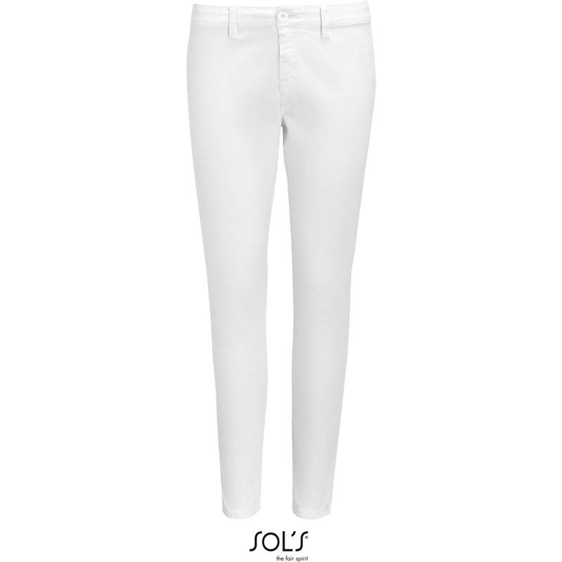 SOL'S | Jules Women, Dámské 7/8 kalhoty, bílá, 34 SOL'S | Jules Women, Dámské 7/8 kalhoty, bílá, 34