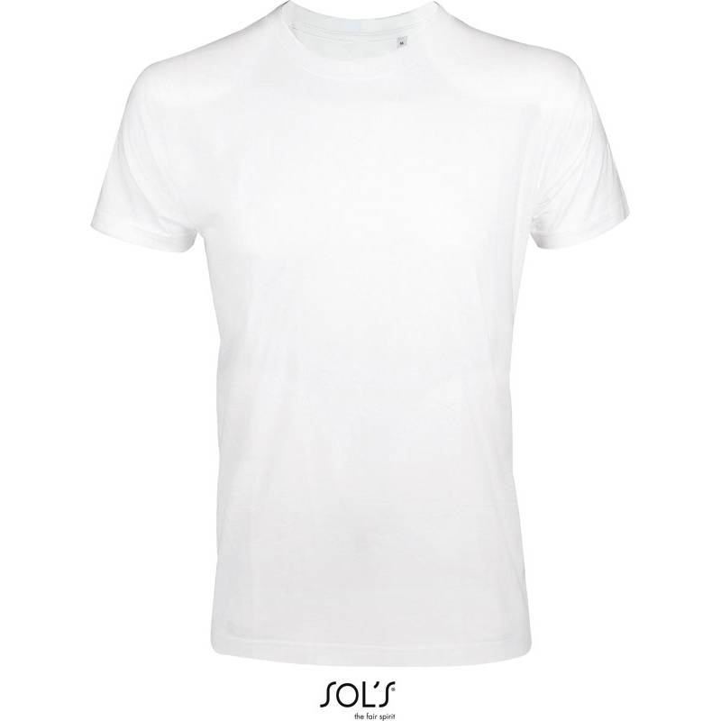 SOL'S | Imperial Fit, Pánské tričko "Slim Fit", bílá, S SOL'S | Imperial Fit, Pánské tričko "Slim Fit", bílá, S