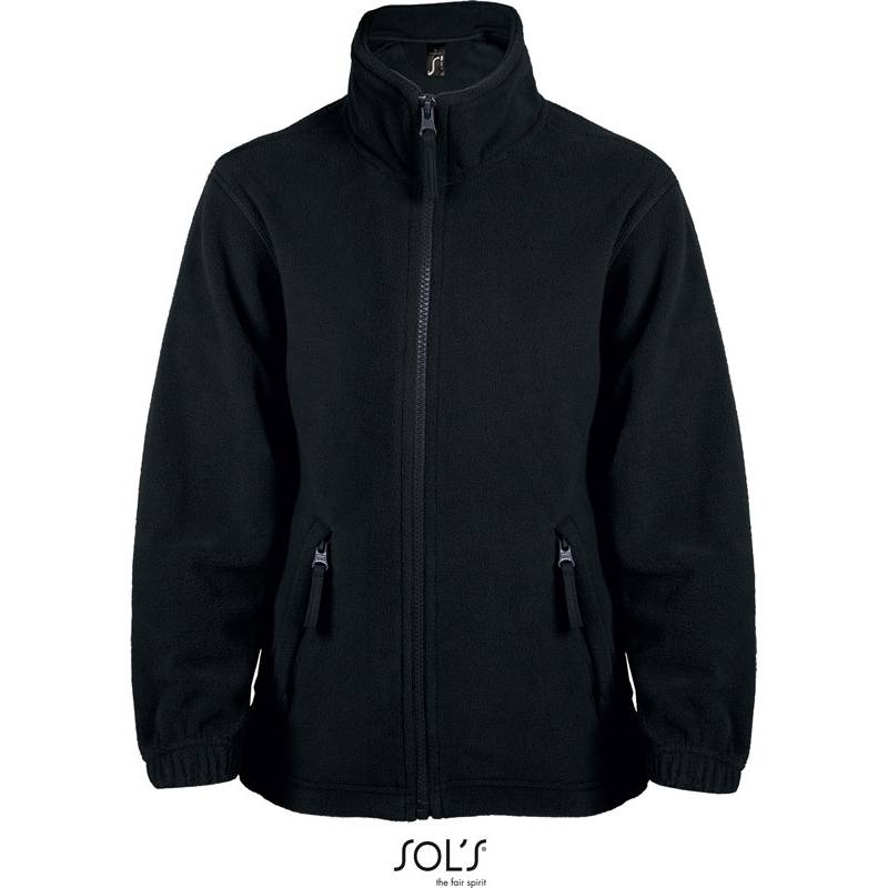 SOL'S | North Kids, Dětská fleecová bunda, černá, 4 Y SOL'S | North Kids, Dětská fleecová bunda, černá, 4 Y