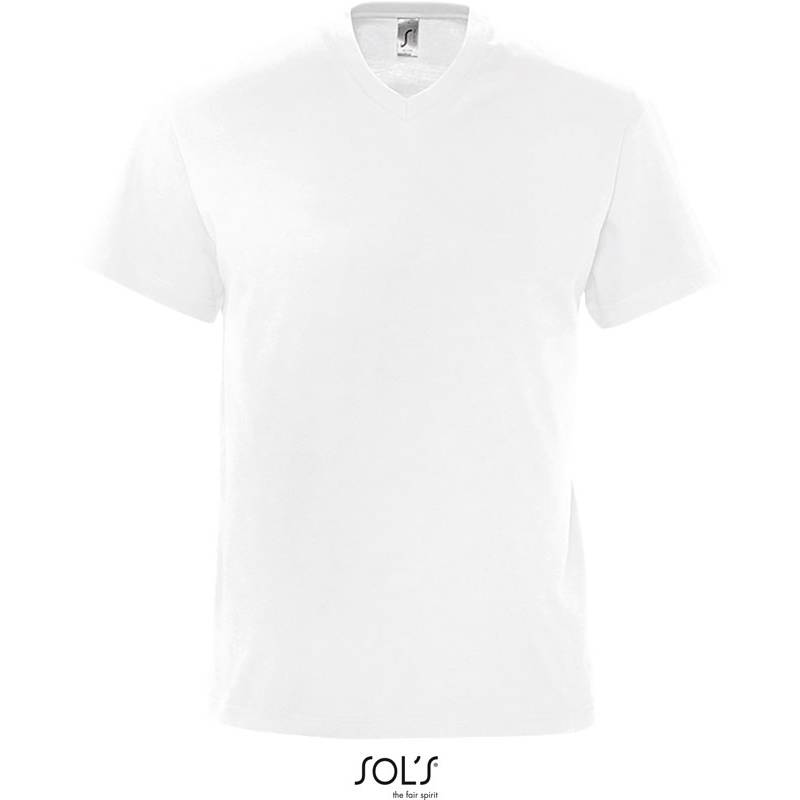 SOL'S | Victory, Pánské tričko s výstřihem do V, bílá, S SOL'S | Victory, Pánské tričko s výstřihem do V, bílá, S