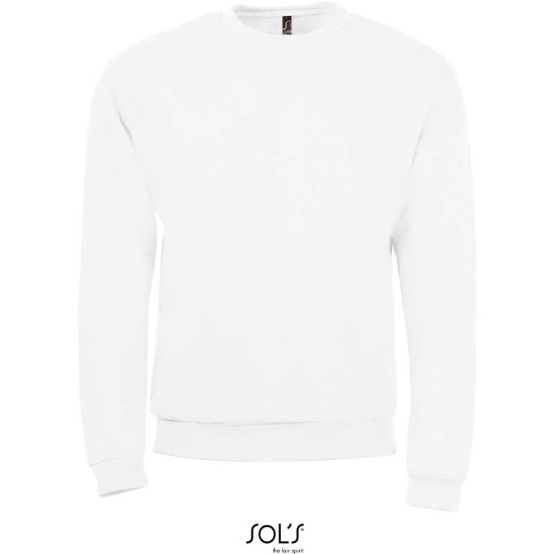 SOL'S | Spider, Unisex mikina, bílá, S SOL'S | Spider, Unisex mikina, bílá, S