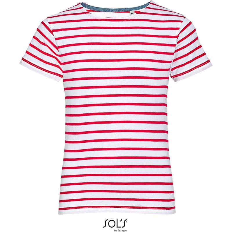 SOL'S | Miles Kids, Dětské tričko, bílá - červená, 4 Y SOL'S | Miles Kids, Dětské tričko, bílá - červená, 4 Y