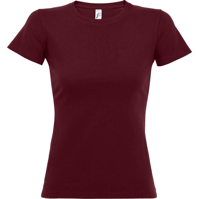 SOL'S | Imperial Women, Dámske tričko, červená burg., M