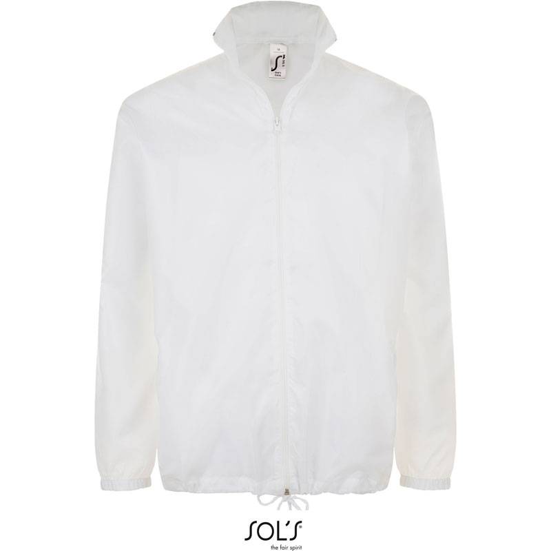 SOL'S | Shift, Unisex větrovka, bílá, XS SOL'S | Shift, Unisex větrovka, bílá, XS