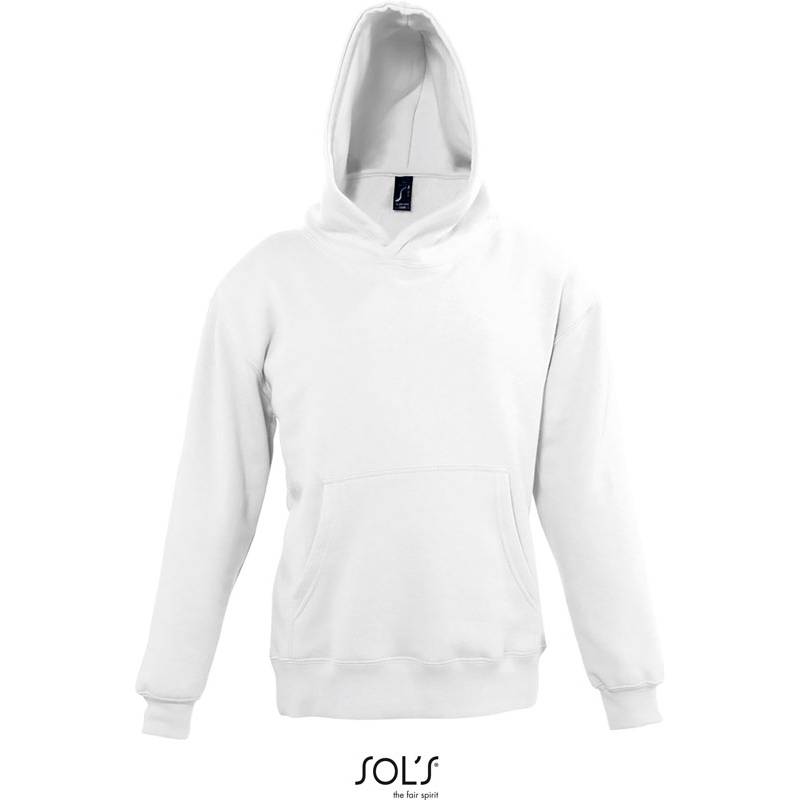SOL'S | Slam Kids, Detská mikina s kapuc., biela, 4 Y SOL'S | Slam Kids, Detská mikina s kapuc., biela, 4 Y