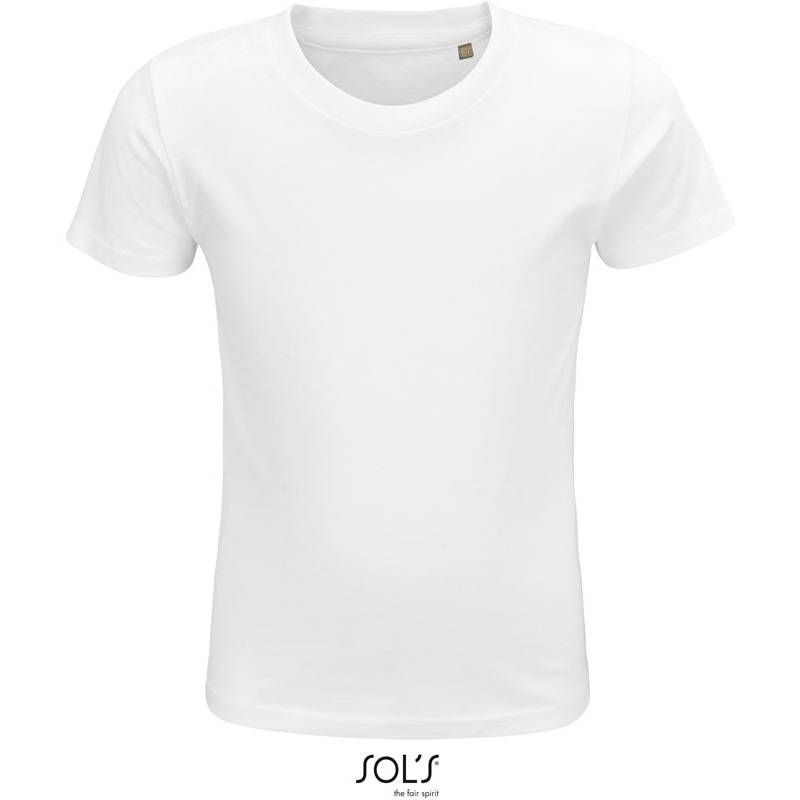 SOL'S | Crusader Kids, Dětské tričko z bio bavlny, bílá, 2 Y SOL'S | Crusader Kids, Dětské tričko z bio bavlny, bílá, 2 Y