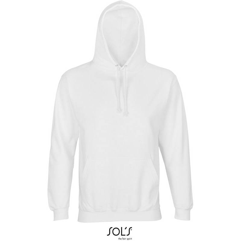 SOL'S | Condor, Unisex mikina s kapuc., biela, XS SOL'S | Condor, Unisex mikina s kapuc., biela, XS