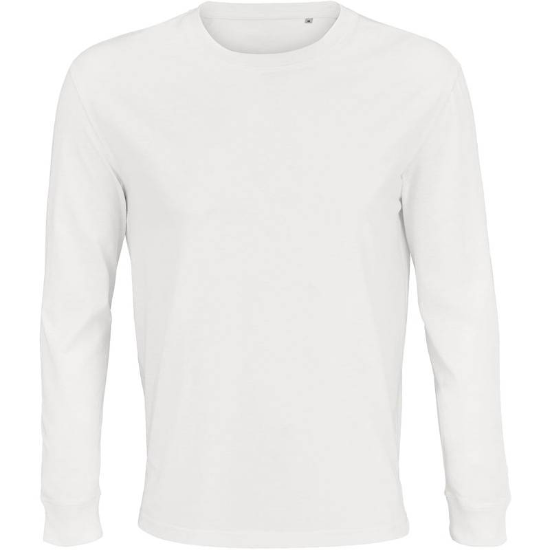 SOL'S | Pioneer LSL, Bio tričko s dl. rukávem, bílá, XS SOL'S | Pioneer LSL, Bio tričko s dl. rukávem, bílá, XS