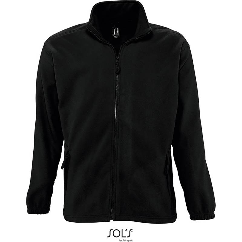 SOL'S | North, Fleecová bunda, čierna, XS SOL'S | North, Fleecová bunda, čierna, XS