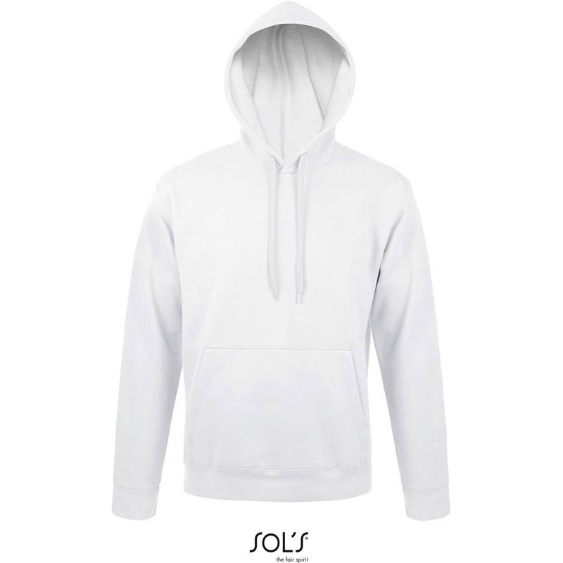 SOL'S | Snake, Unisex mikina s kapucí, bílá, XS SOL'S | Snake, Unisex mikina s kapucí, bílá, XS
