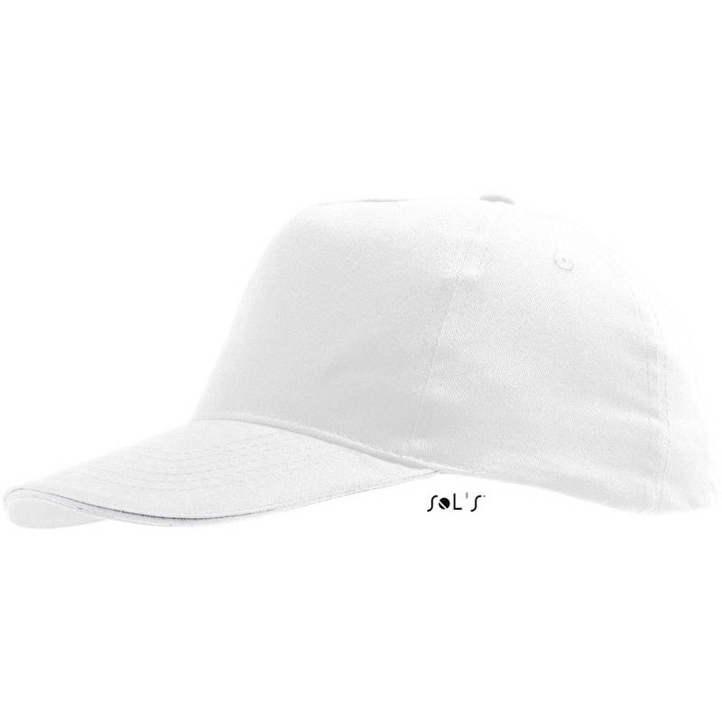 SOL'S | Sunny Kids, Detská 5 panelová šiltovka, biela SOL'S | Sunny Kids, Detská 5 panelová šiltovka, biela