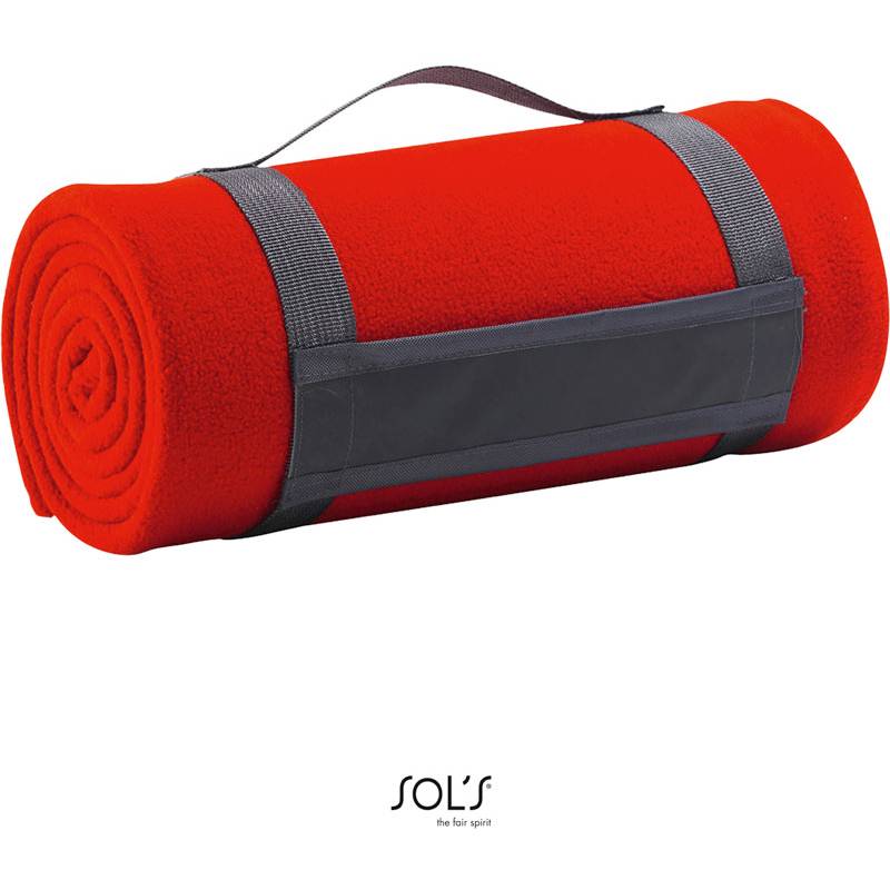 SOL'S | Plaid, Fleecová deka, červená SOL'S | Plaid, Fleecová deka, červená