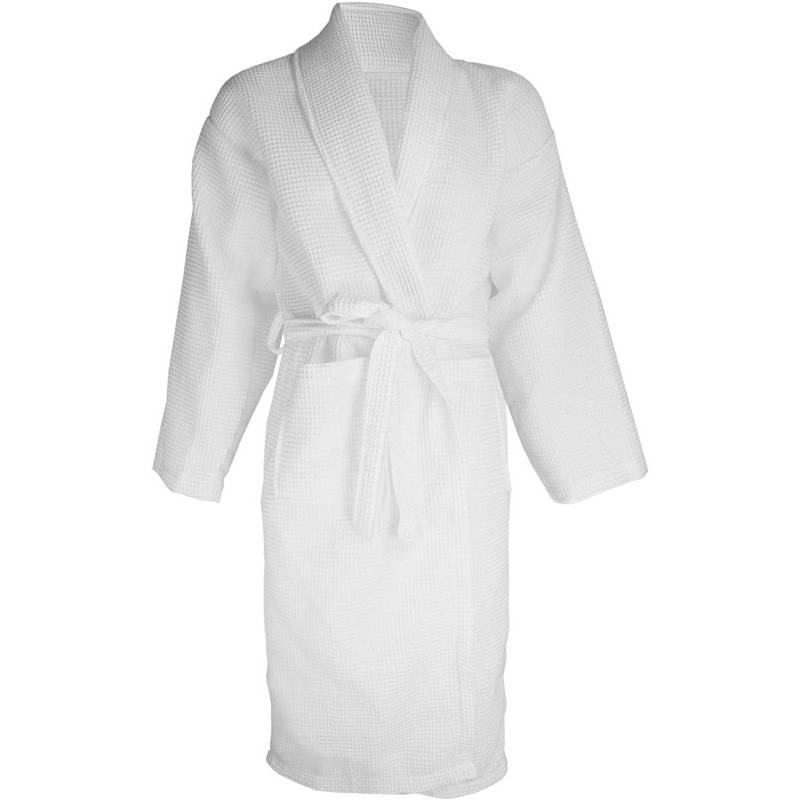 The One | Waffle Bathrobe, Župan, bílá, L/XL The One | Waffle Bathrobe, Župan, bílá, L/XL