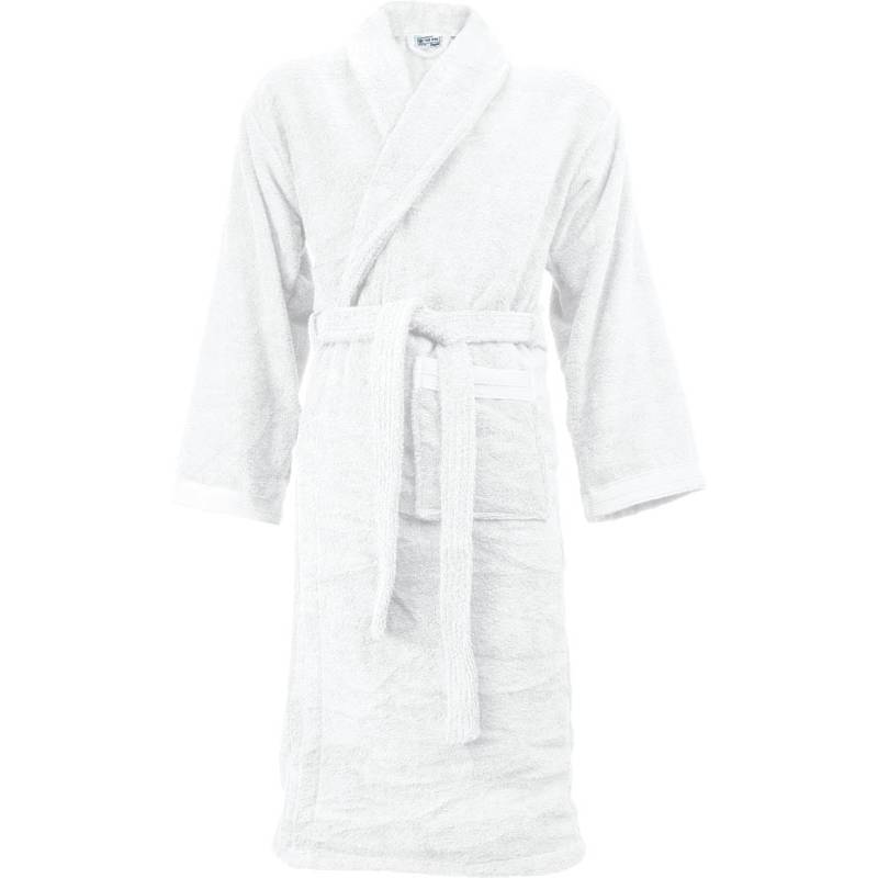 The One | Organic Bathrobe, Župan z bio bavlny, biela, S/M The One | Organic Bathrobe, Župan z bio bavlny, biela, S/M