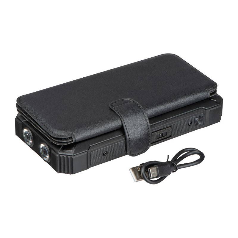 Solární powerbanka 20 000 mAh, černá Solární powerbanka 20 000 mAh, černá