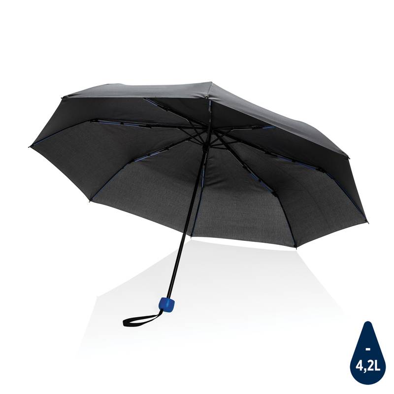 20,5 "deštník Impact ze 190T pongee Rpety AWARE ™, modrá