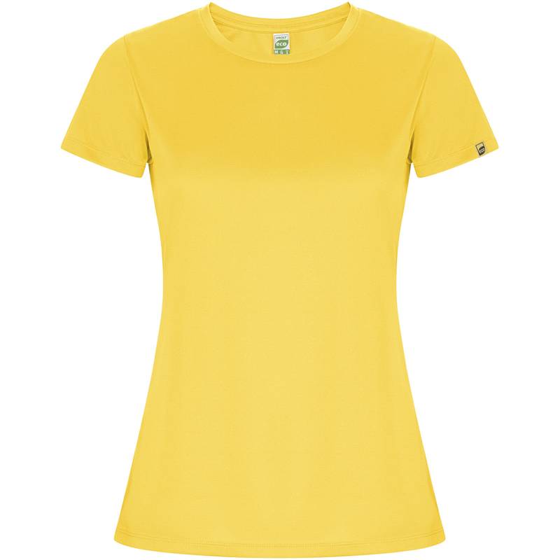 Imola dámske športové tričko s krátkym rukávom, žltá, S Imola dámske športové tričko s krátkym rukávom, žltá, S